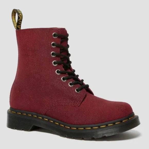 Dr. Martens Pascal Red Stingray Boots - - Picture 1 of 6